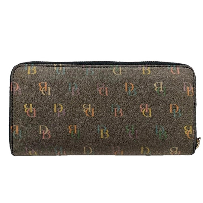 Vintage DOONEY & BOURKE Rainbow Zip Around Wallet