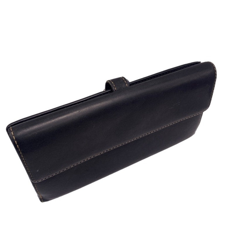 y2k COACH Black Buckle Wallet