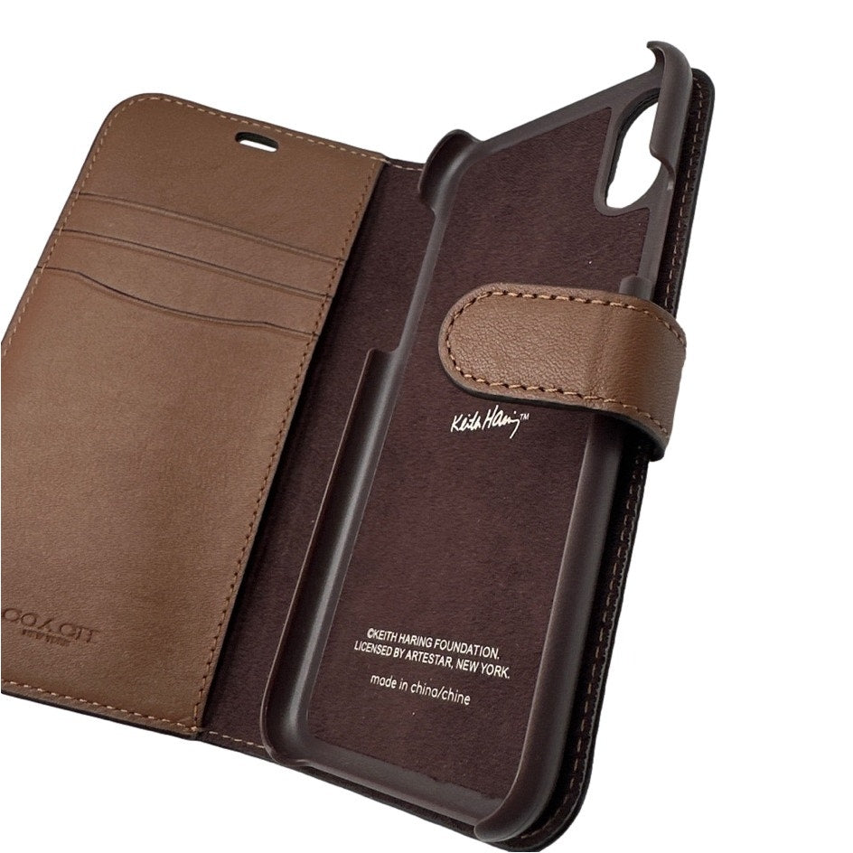 COACH  Keith Harding Collection Phone Case with Card Slots