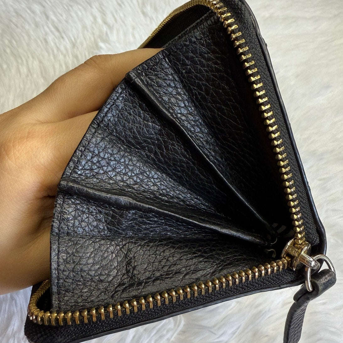 Kate Spade New York Black Zip Around Wallet