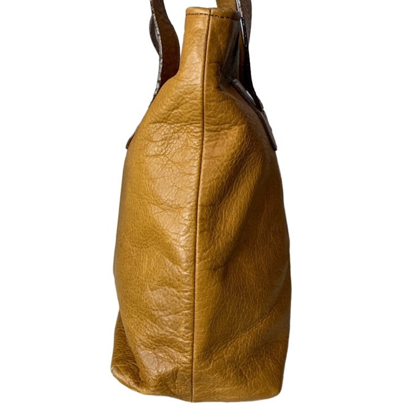 DARK'S Designs in Leather Tote American Bison Leather Made in USA