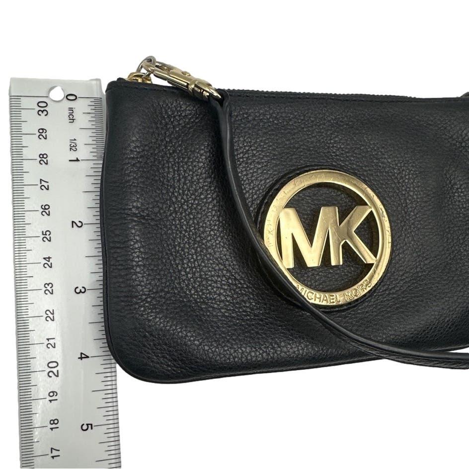 Michael Kors Black Wristlet / Mini Purse