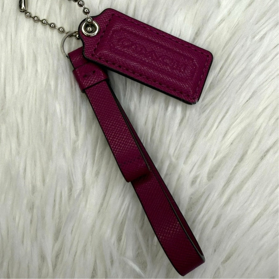 2" COACH Set Fob Bag Charm Hang tag Hangtag