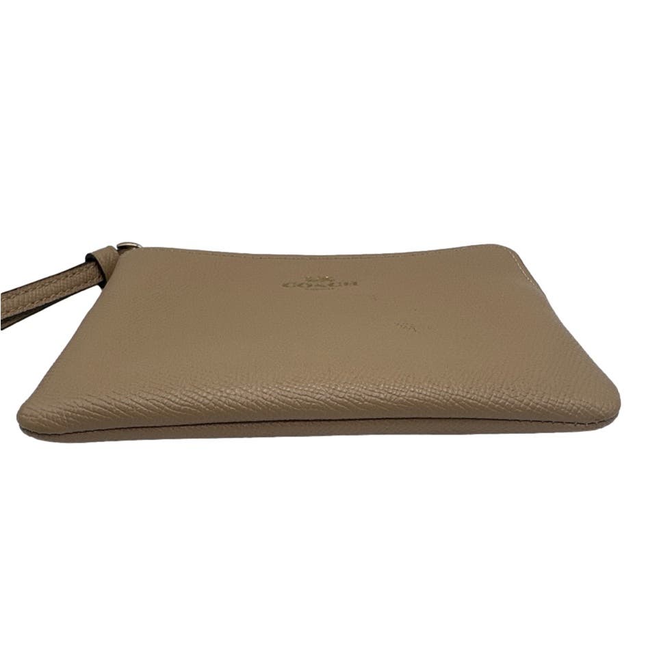 COACH Taupe Wristlet