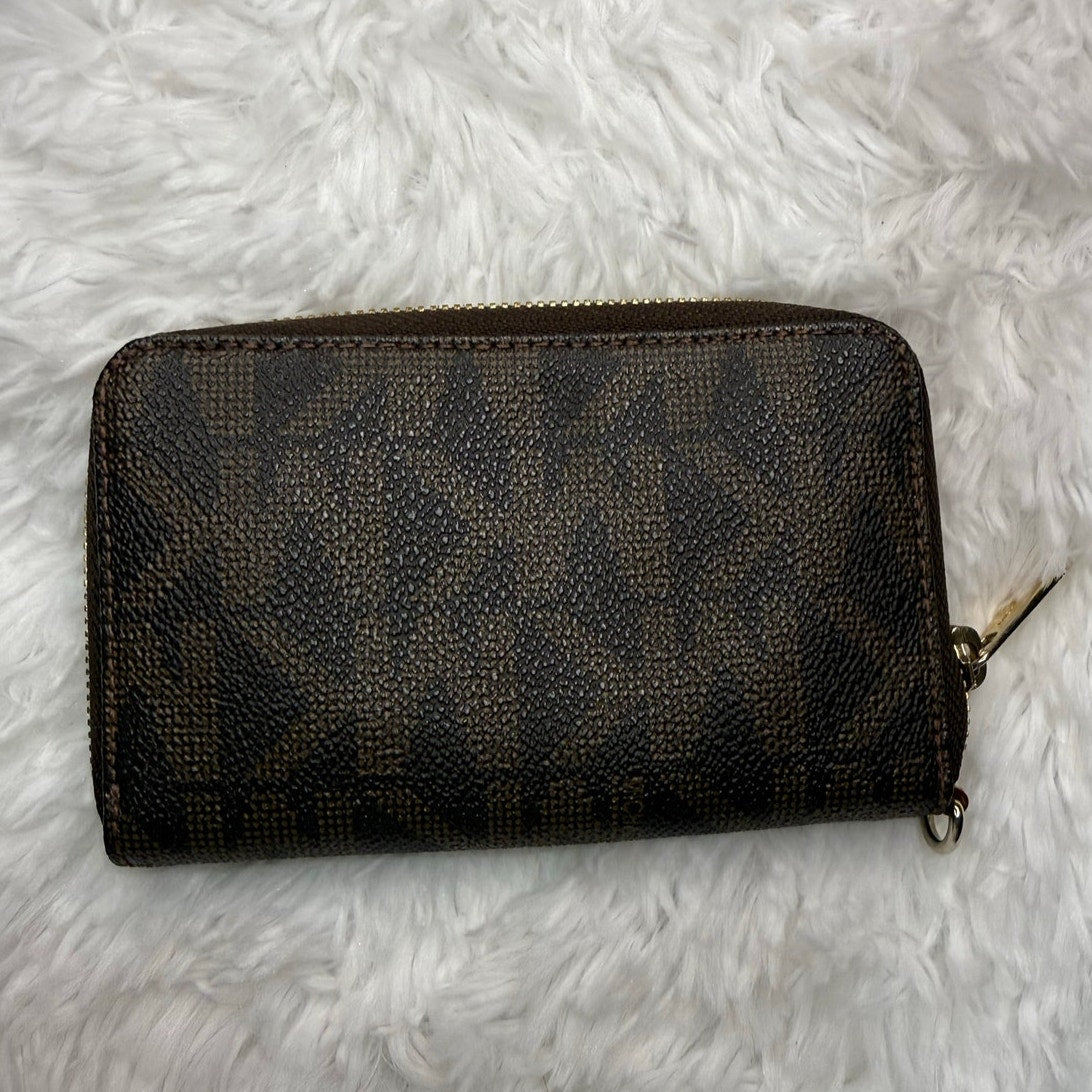 Michael Kors Brown Gold Wallet