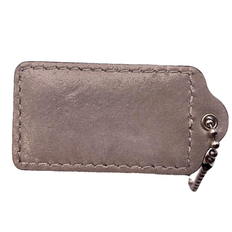 2.5" COACH Fob Bag Charm Hang tag Hangtag