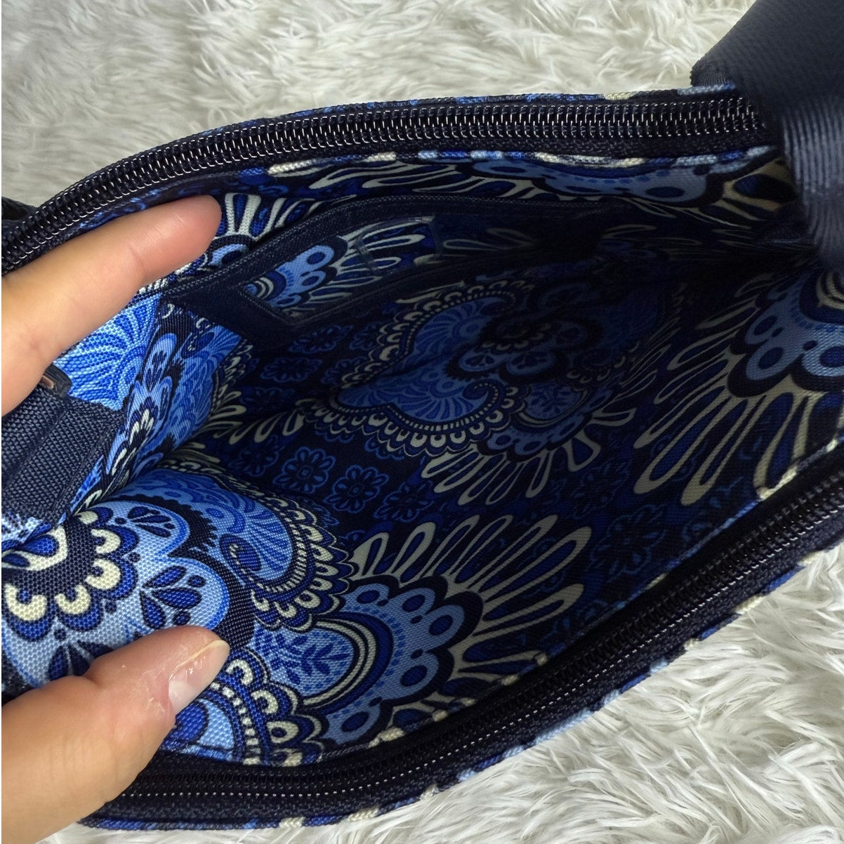 Vera Bradley Paisley Crossbody Messenger
