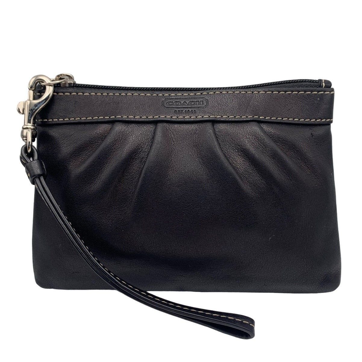 COACH Black Wristlet