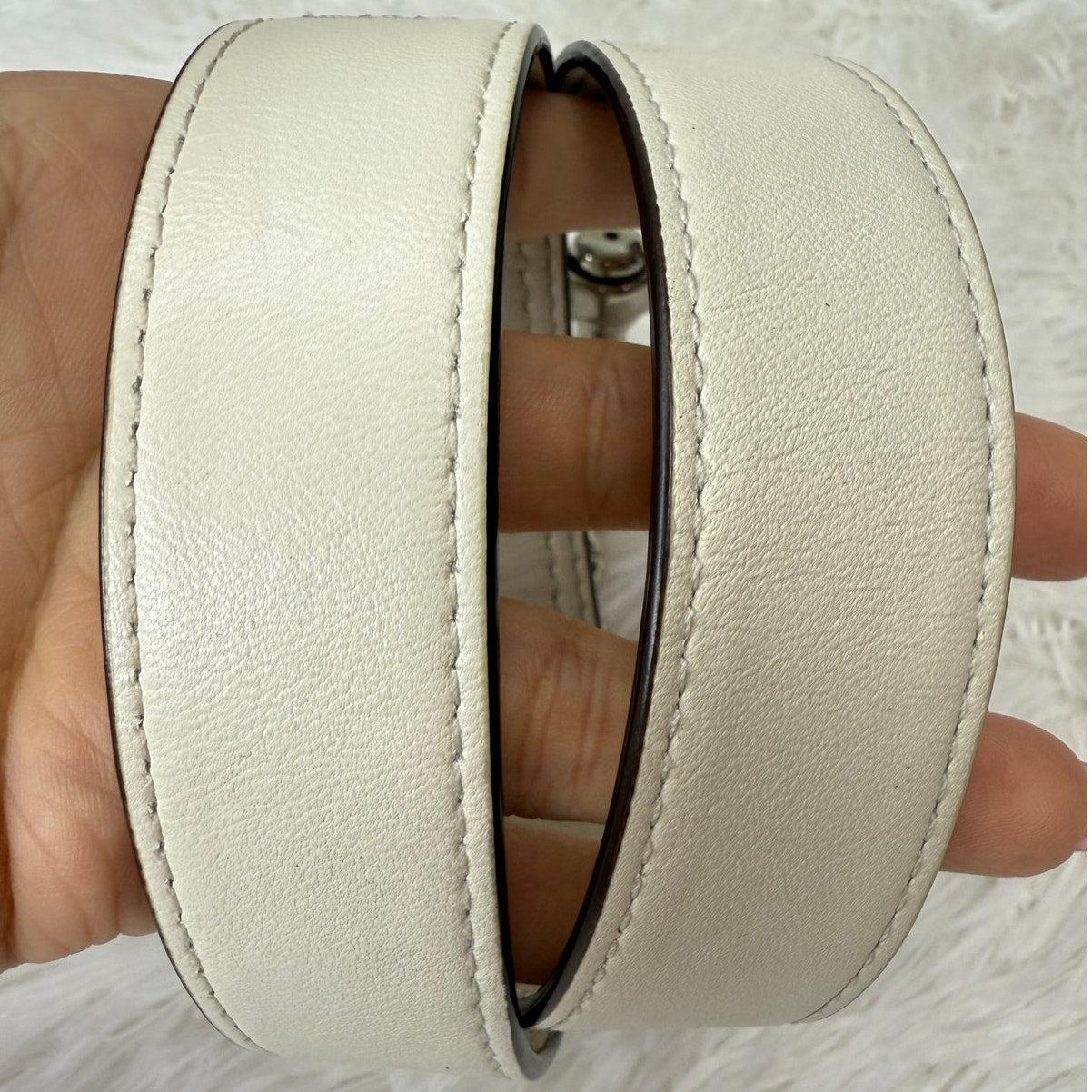 Cream Shoulder Replacement Strap
