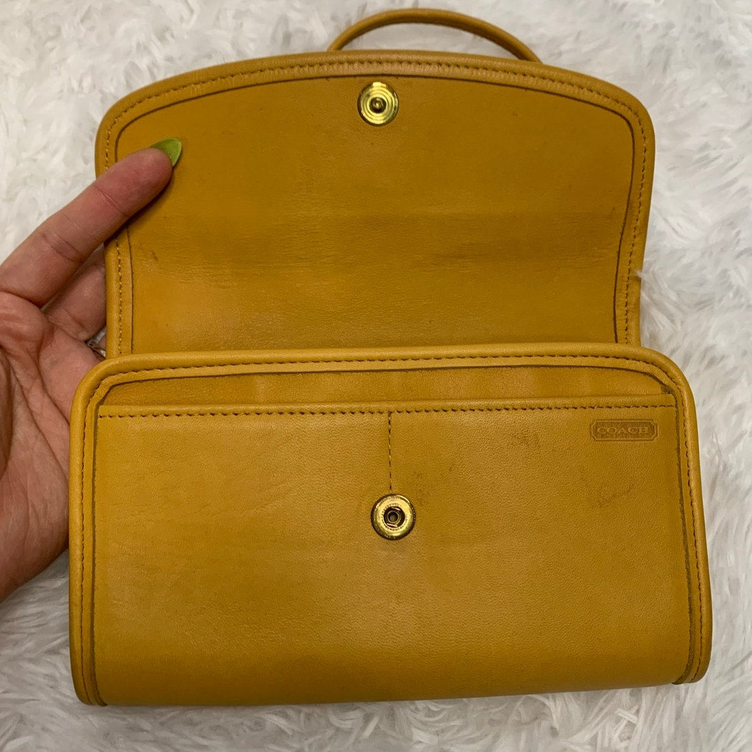 VINTAGE COACH Envelope Swing Wallet 4873 Crossbody