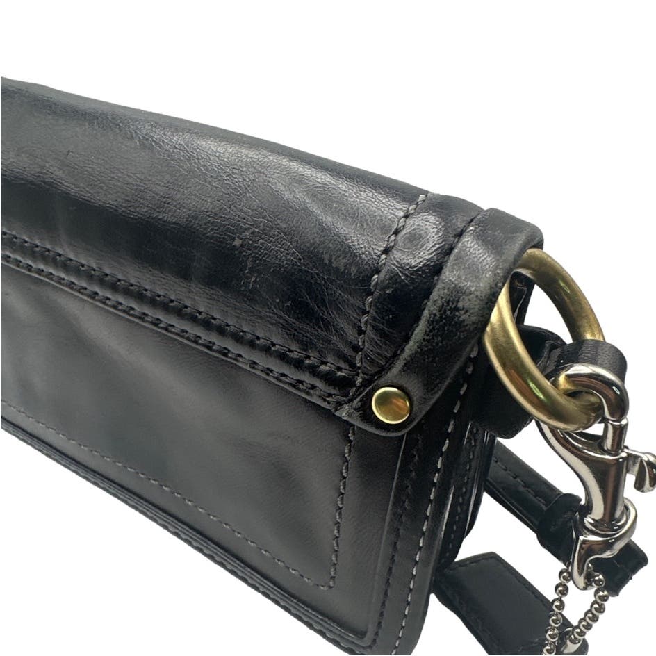 COACH Black Zoe Clutch / Wristlet