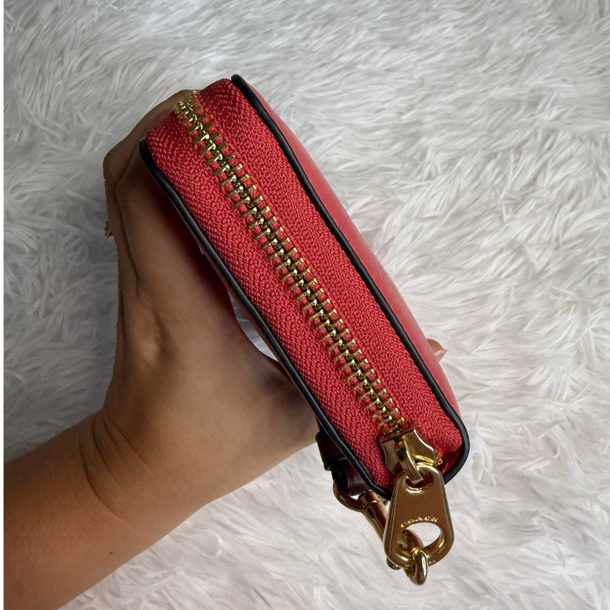 COACH Long Zip Around Wallet With Horse And Carriage