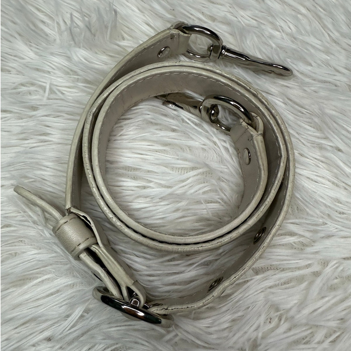 White Silver Replacement Strap