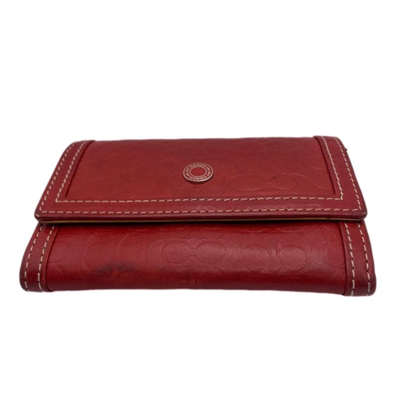 Vintage COACH Red Cardholder