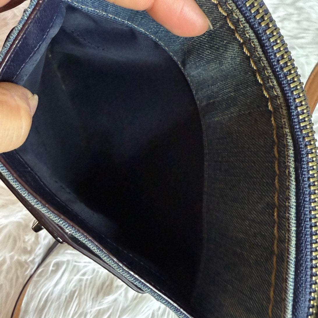 Coach Denim Swagger Swingpack Crossbody