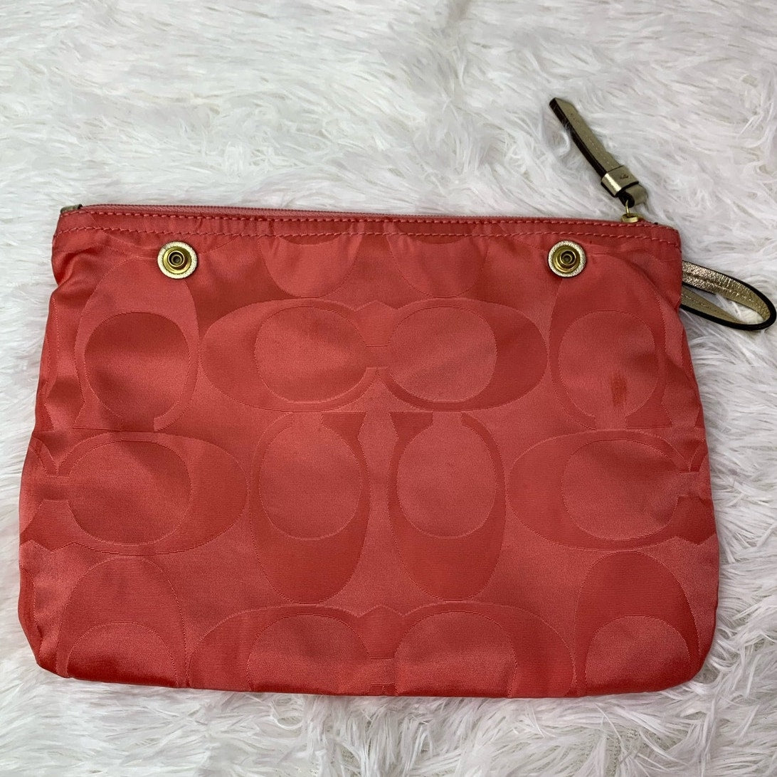 COACH Nylon Pouch Make up / Cosmetic Case