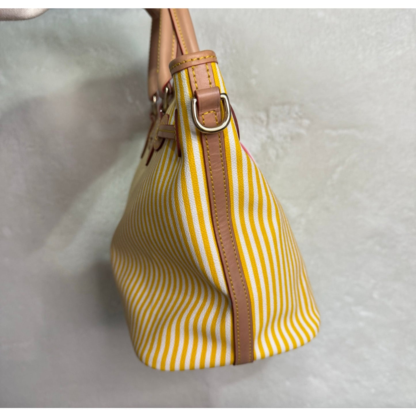 DOONEY & BOURKE East/West Tassel Shopper Tote Top Handle Shoulder bag