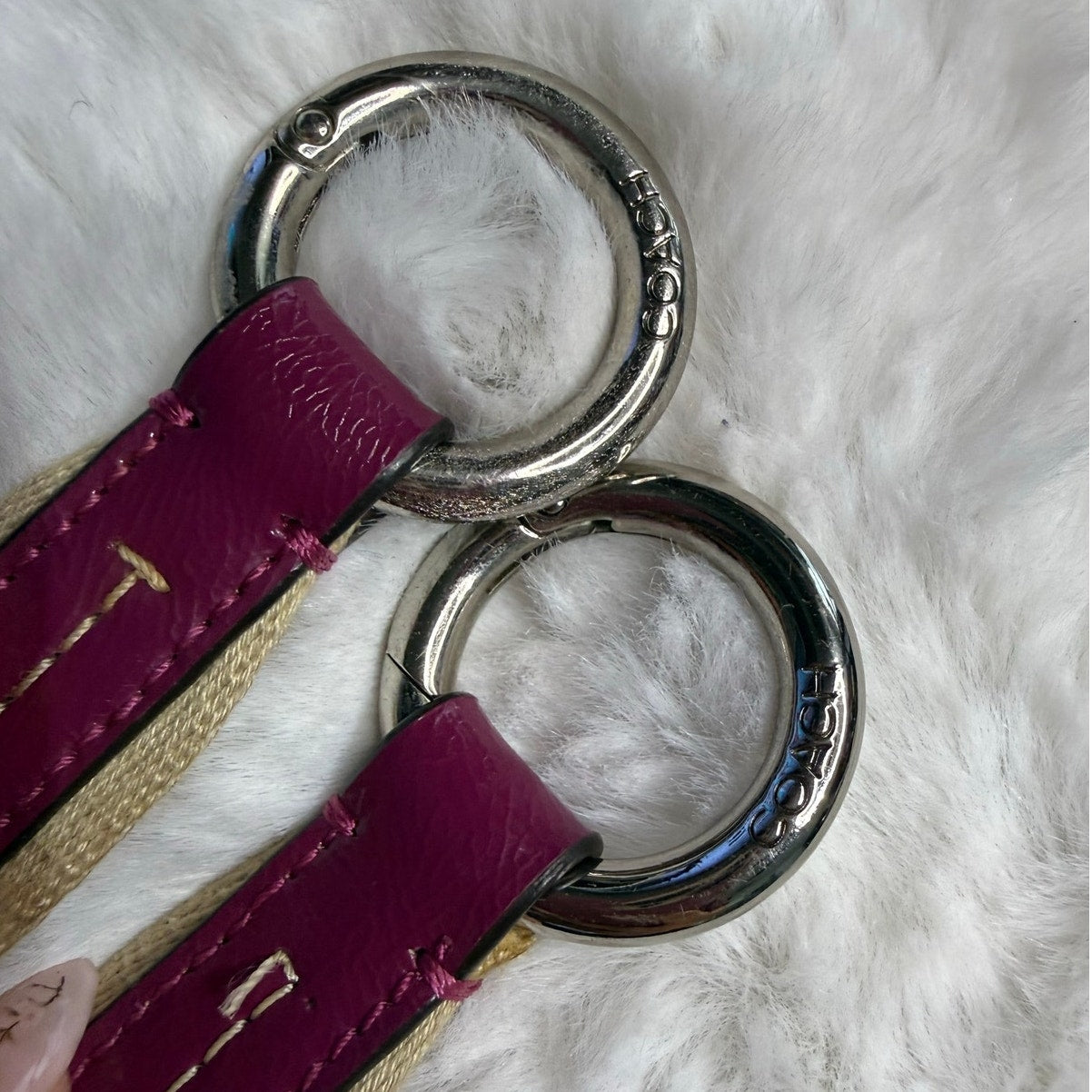 Coach Poppy Purple Replacement Strap