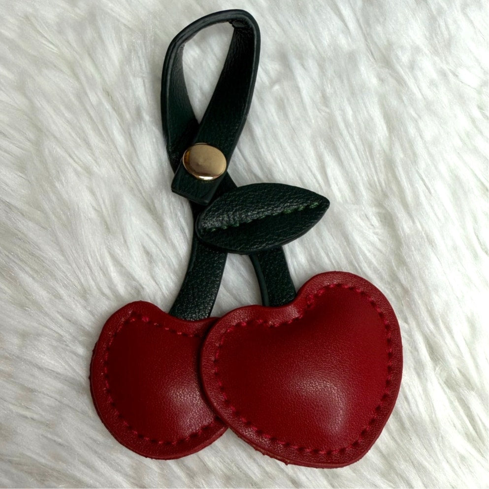 Fashion Cherry Heart Bag Charm Bag Jewelry