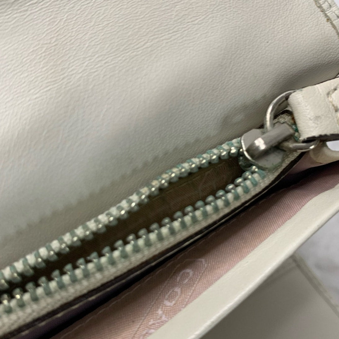 y2k Coach Lilac White Wallet