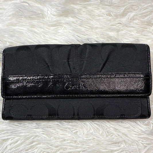 COACH Ashley Signature Canvas Jacquard  Wallet