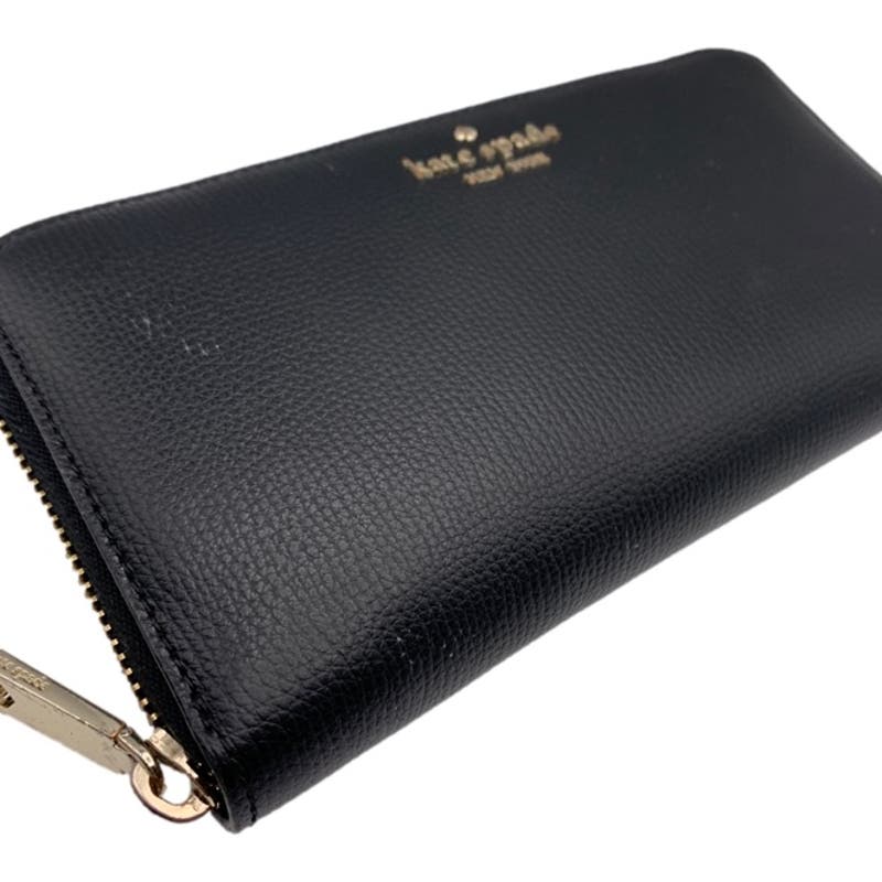 Kate Spade New York Black Zip Around Wallet