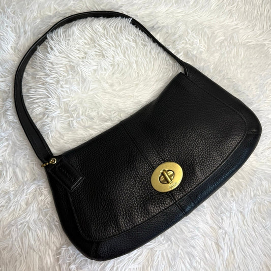 y2k COACH 11614 Ergo Flap Turnlock Shoulder Bag