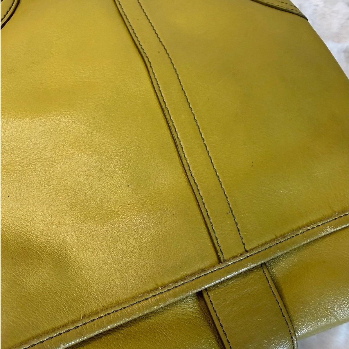 y2k Coach Lime Green Crossbody