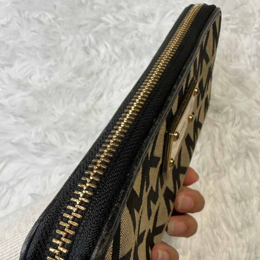 Michael Kors Black Canvas Wallet