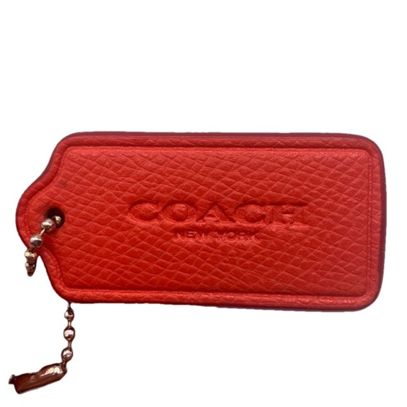 2" COACH Fob Bag Charm Hang tag Hangtag