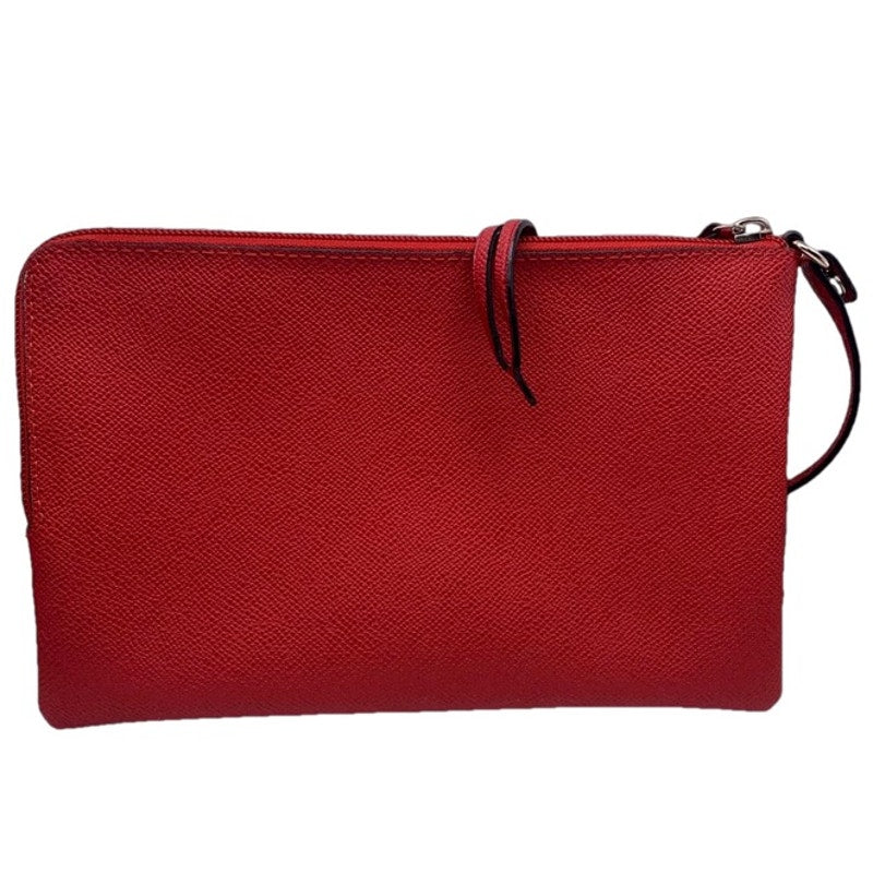 COACH Red Pouch Wristlet