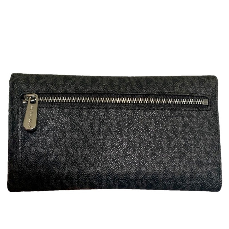 Michael Kors Brown Signature Jet Set Wallet