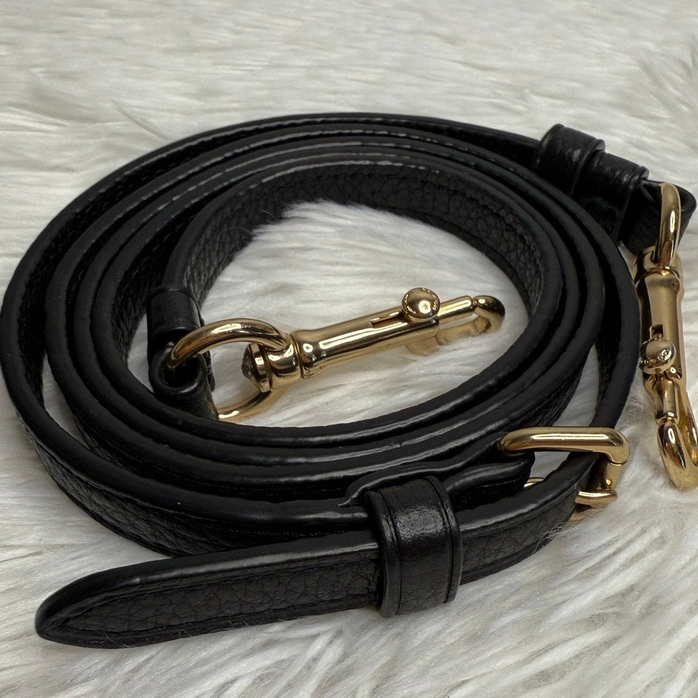 COACH Black Gold Replacement Strap