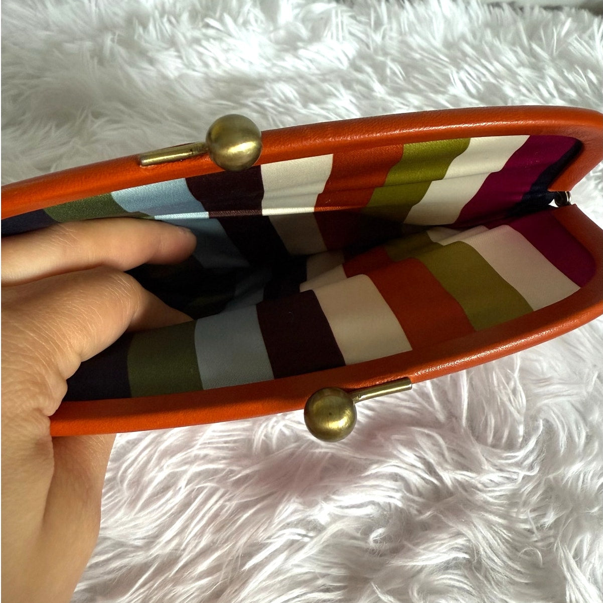 Rare y2k COACH Vintage Legacy Clutch Wristlet