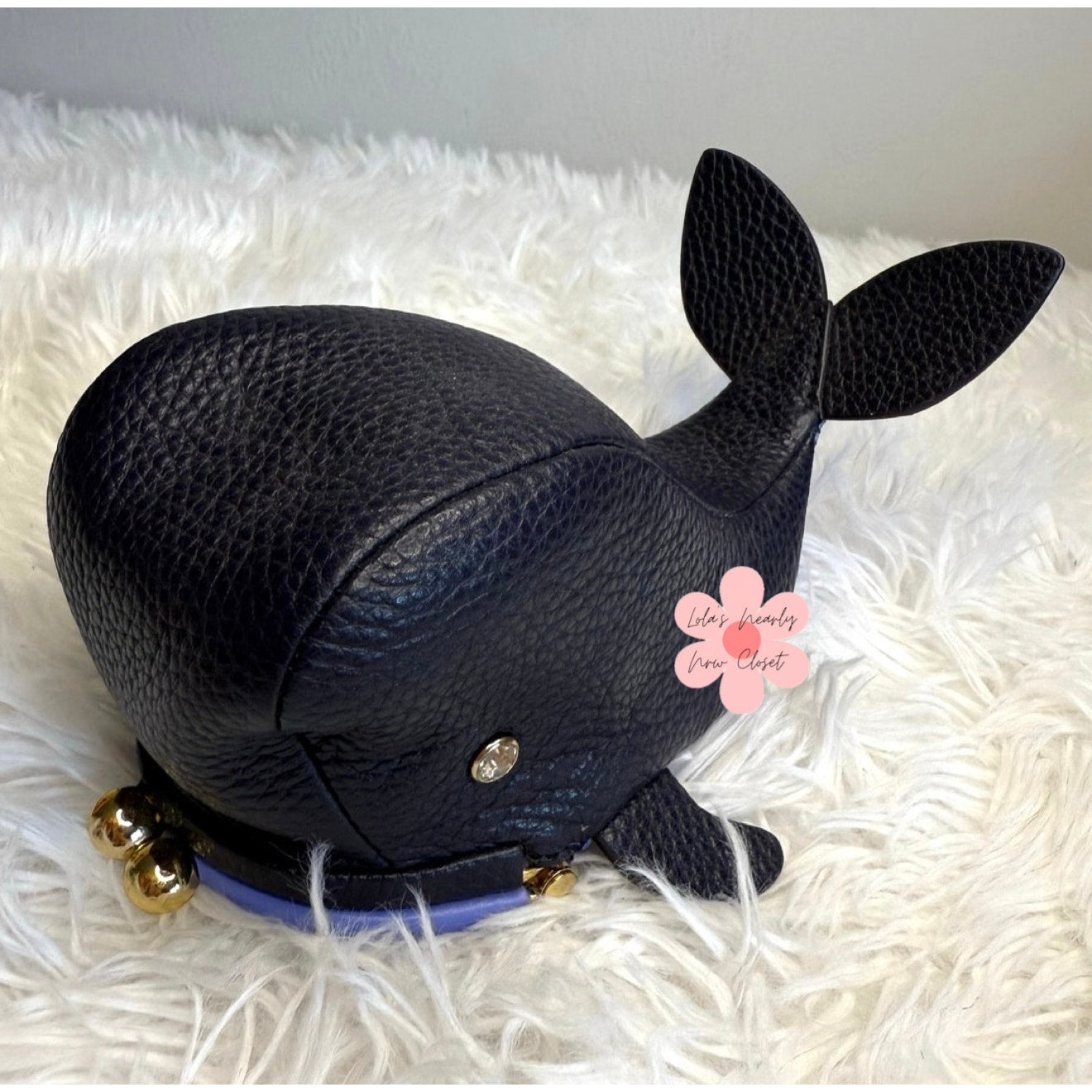 Rare Kate Spade New York Novelty Whale Off Kisslock Coin Purse