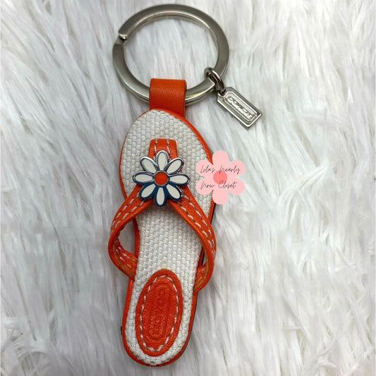 y2k COACH Vintage Sandal Bag Charm Key Chain