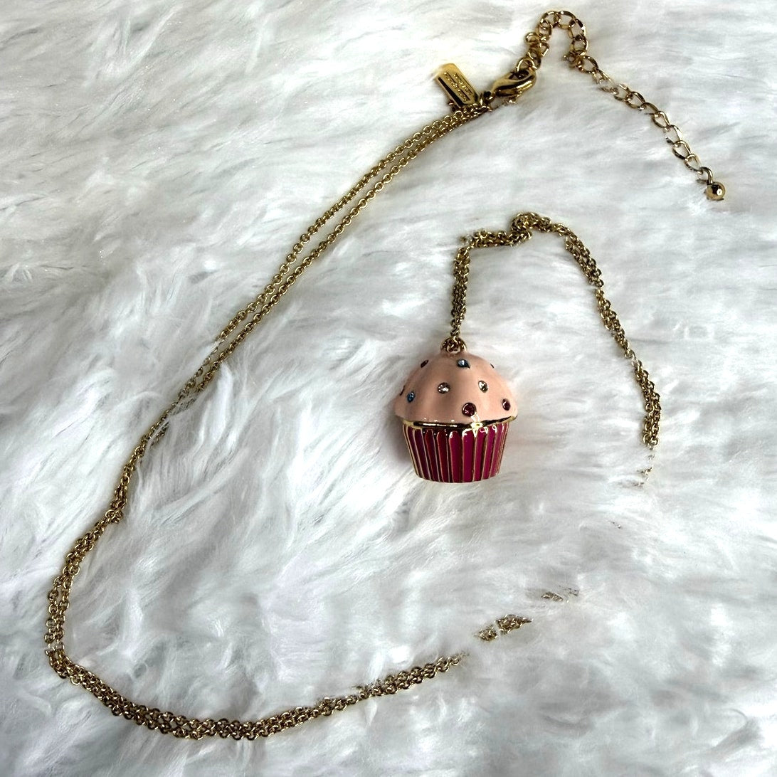 KATE SPADE Magnolia Bakery Take The Cake Statement Necklace