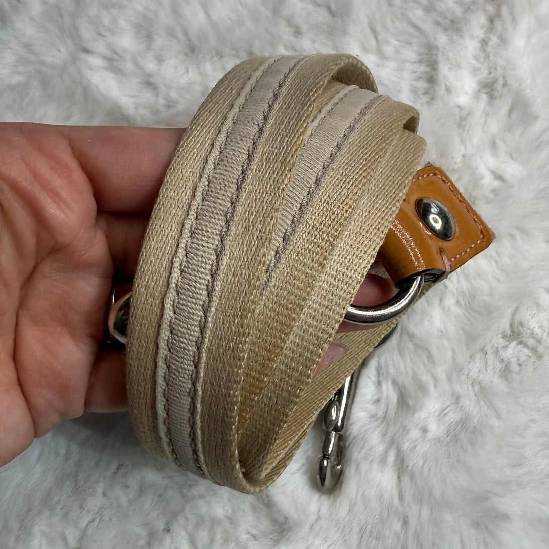 Coach Poppy Cream Gray Replacement Strap