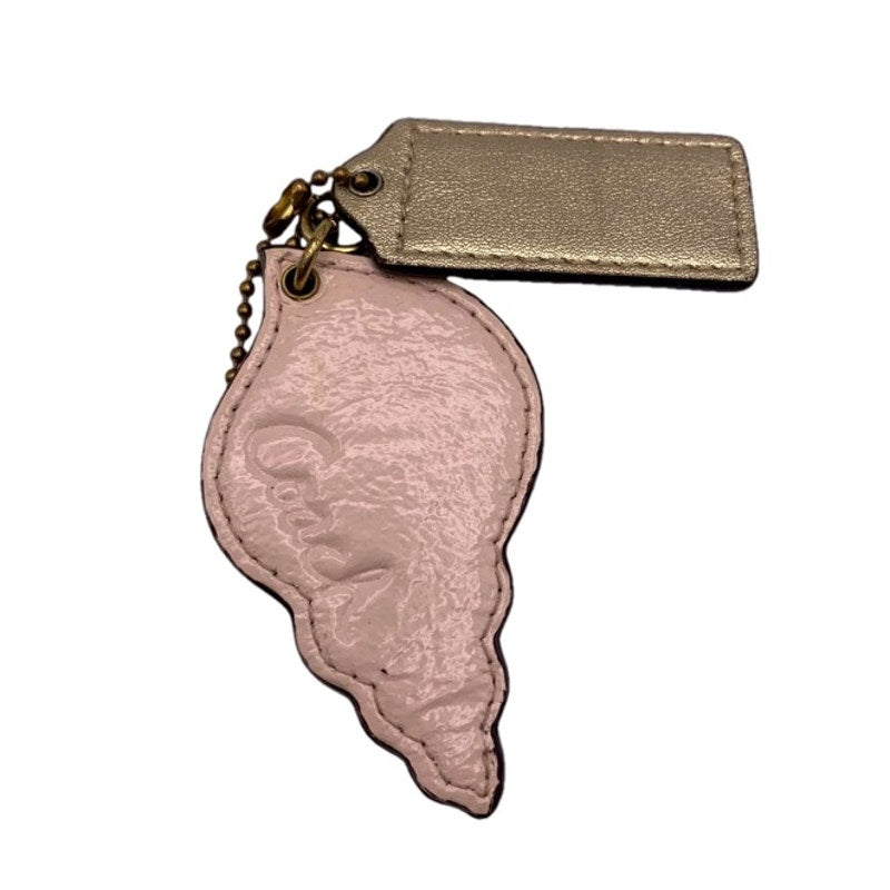 COACH Shell Gold Pink Replacement Hangtag