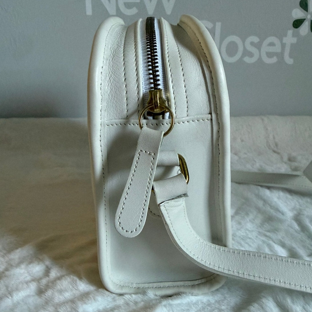 Vintage Coach Metropolis Zip Bag White 9087 Shoulder Bag Crossbody