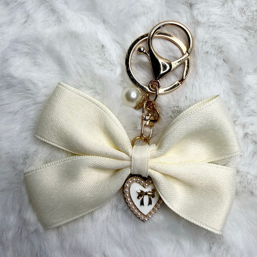 Fashion Bow Keychain Handbag Purse Bag charm