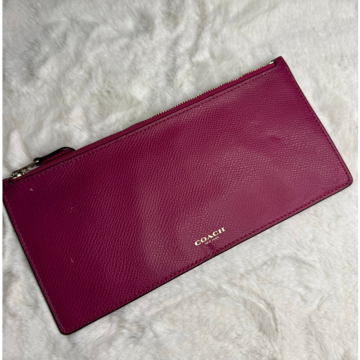 Coach Pink Slim Case Pouch