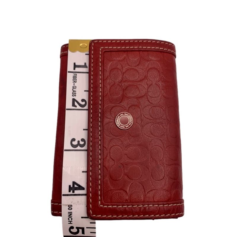 Vintage COACH Red Cardholder