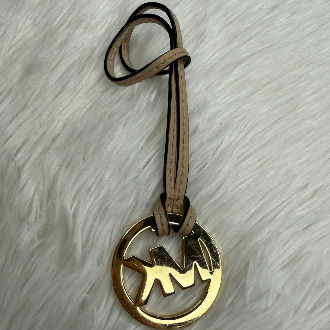 Michael Kors Tan Gold Bag Charm