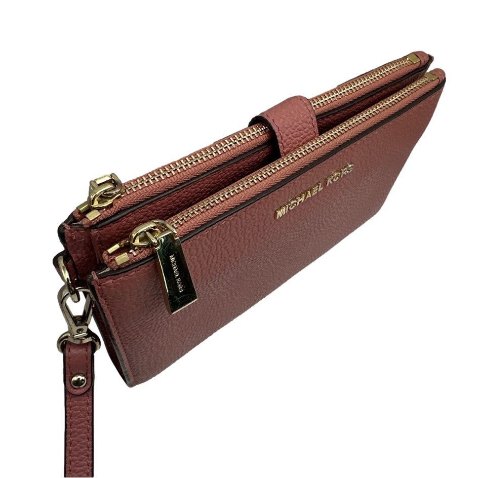 MICHAEL KORS Pink Wallet w/ Phone Holder