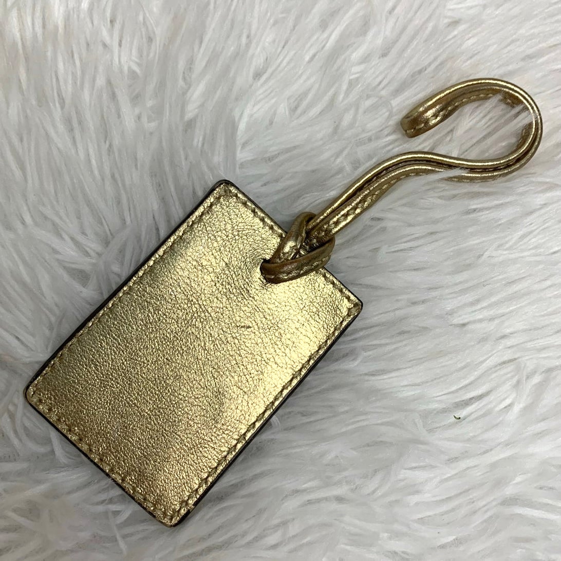 COACH Luggage Gold Tag Bag Picture