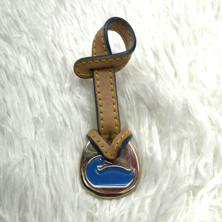 DOONEY & BOURKE Blue Tan Bag Charm