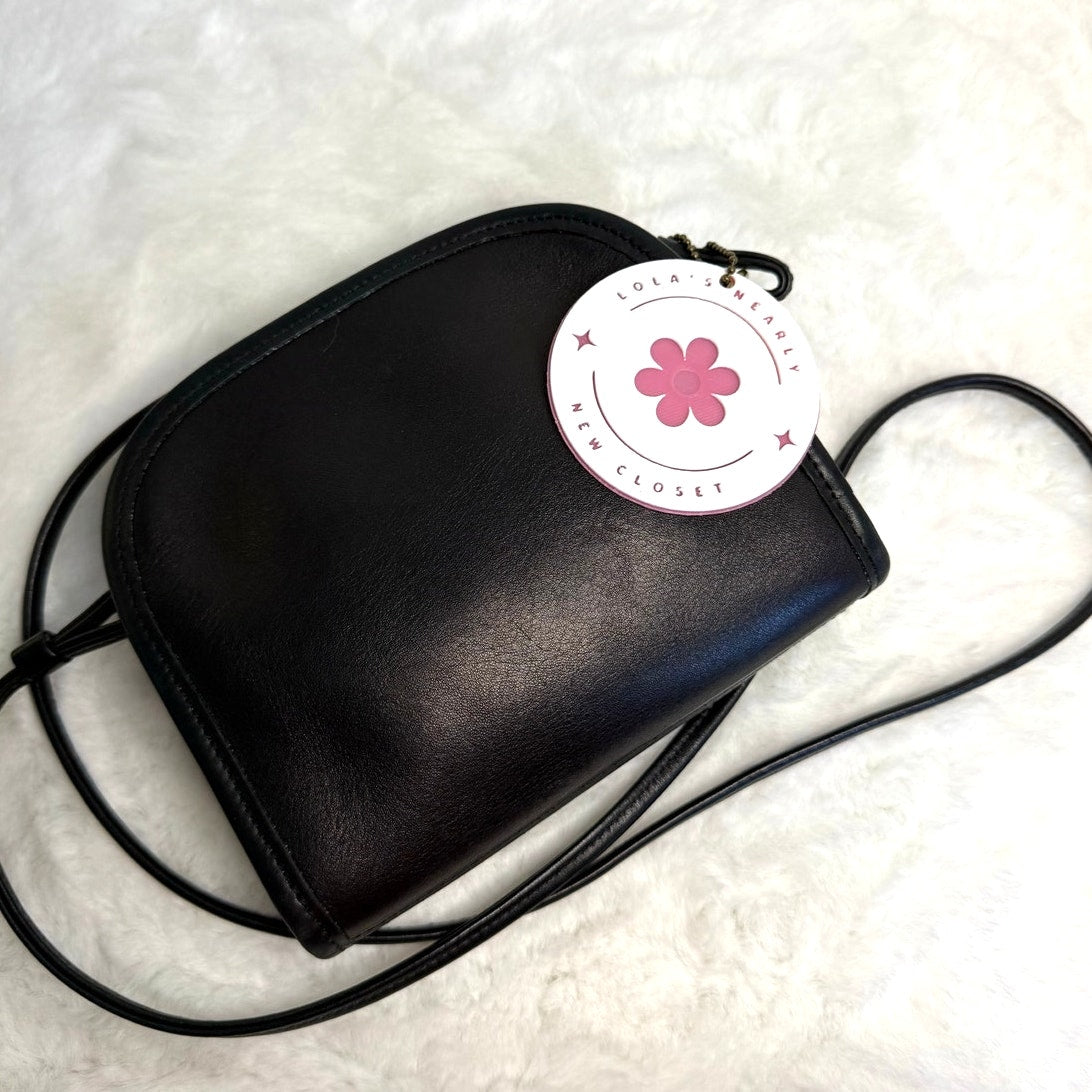 Vintage Coach Black Abbie Costa Rica Crossbody Bag 9017