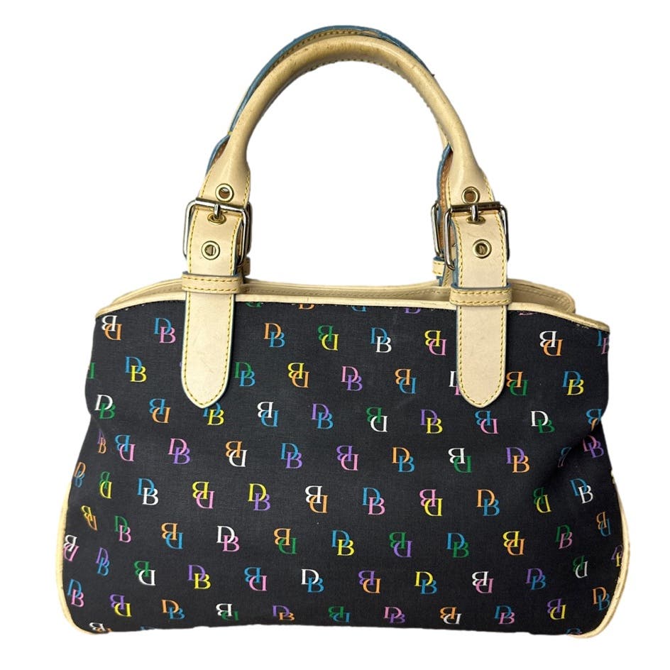 DOONEY & BOURKE Rainbow Fabric Top handle