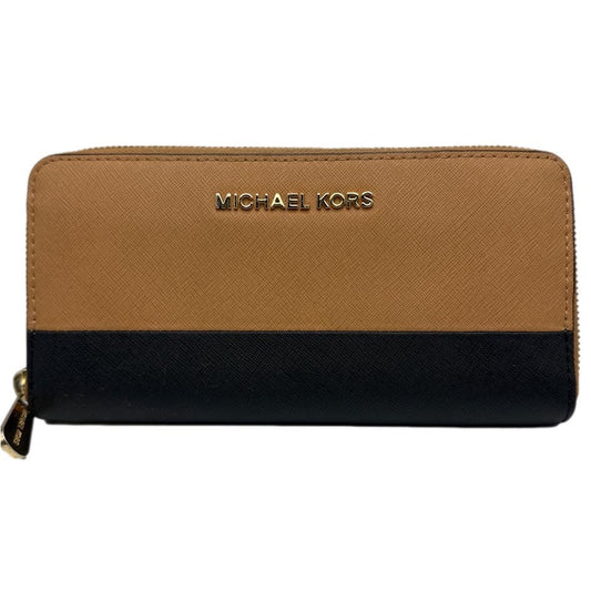 Michael Kors Multi-color Zip Around Wallet